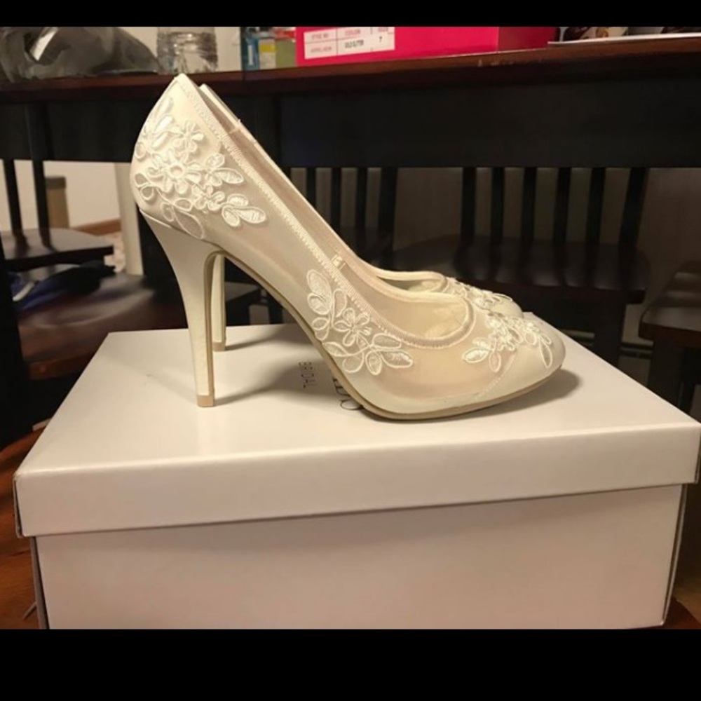 David’s Bridal Adley Pumps